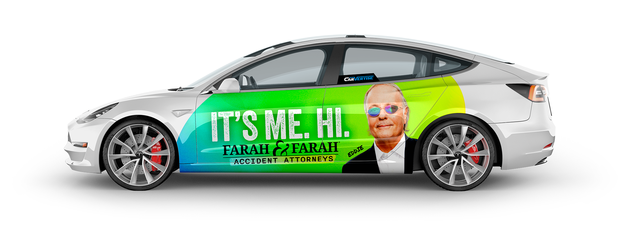 Tesla Driver Side Flat View Farah&Farah