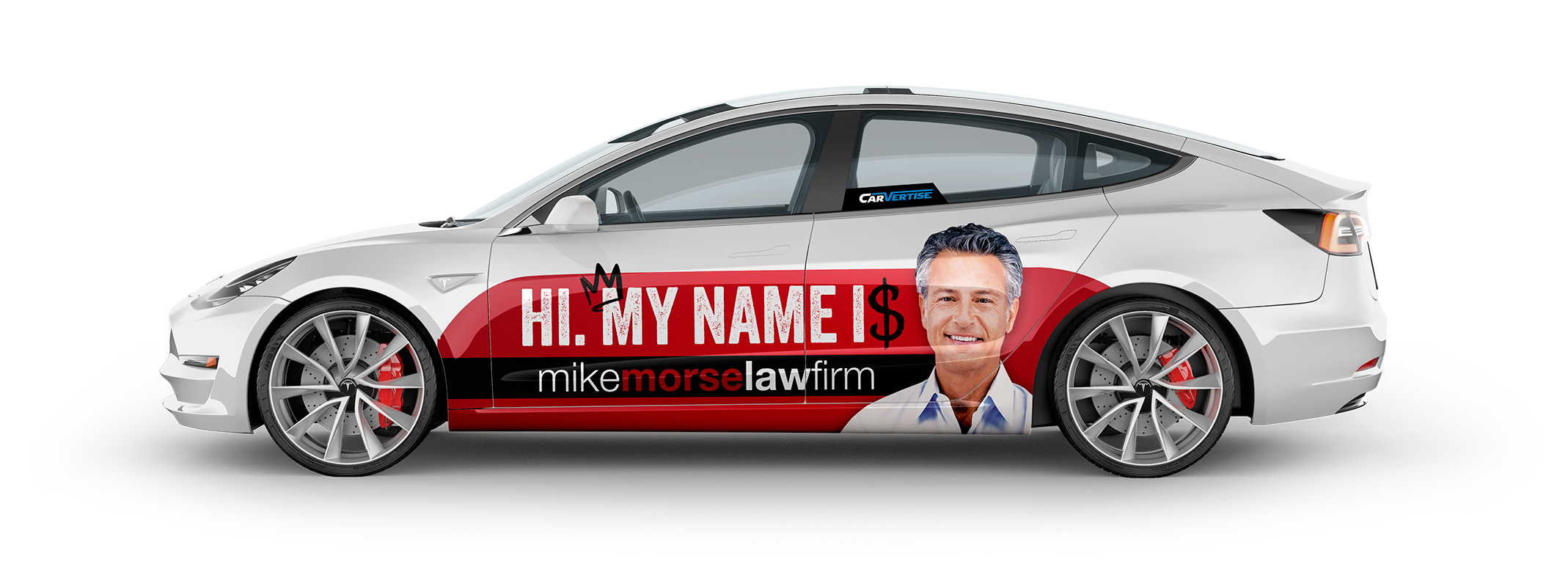 Tesla Driver Side Flat View Mike Morse