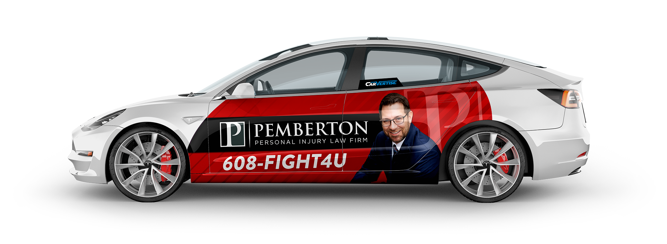 Tesla Driver Side Flat View Pemberton
